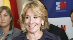 <p>Aguirre apuesta por la libertad de horarios en Madrid</p>
